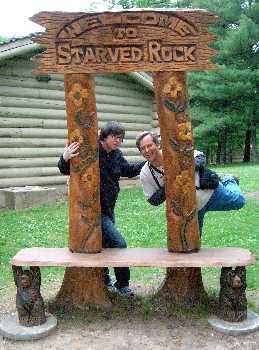 Zwei am Starved Rock - Mai 2009